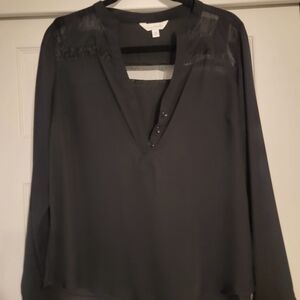 Charming Charlie Black Blouse